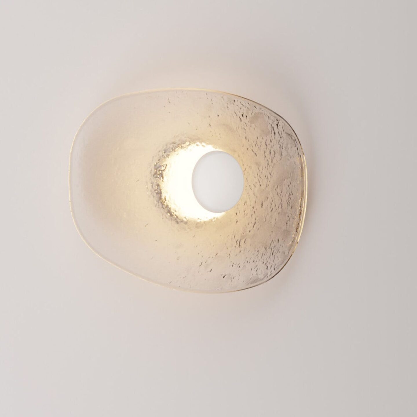Isle Sconce Long Clear & Shoji White